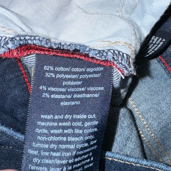 Tommy Hilfiger Tommy Jeans Skinny High Rise Ankle Dark Wash Size 12 - Picture 5 of 5